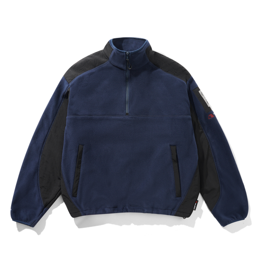 Polartec 1/4 Zip Pullover, Navy