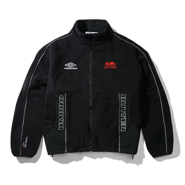 Butter Goods Polartec Zip-Thru Jacket, Black