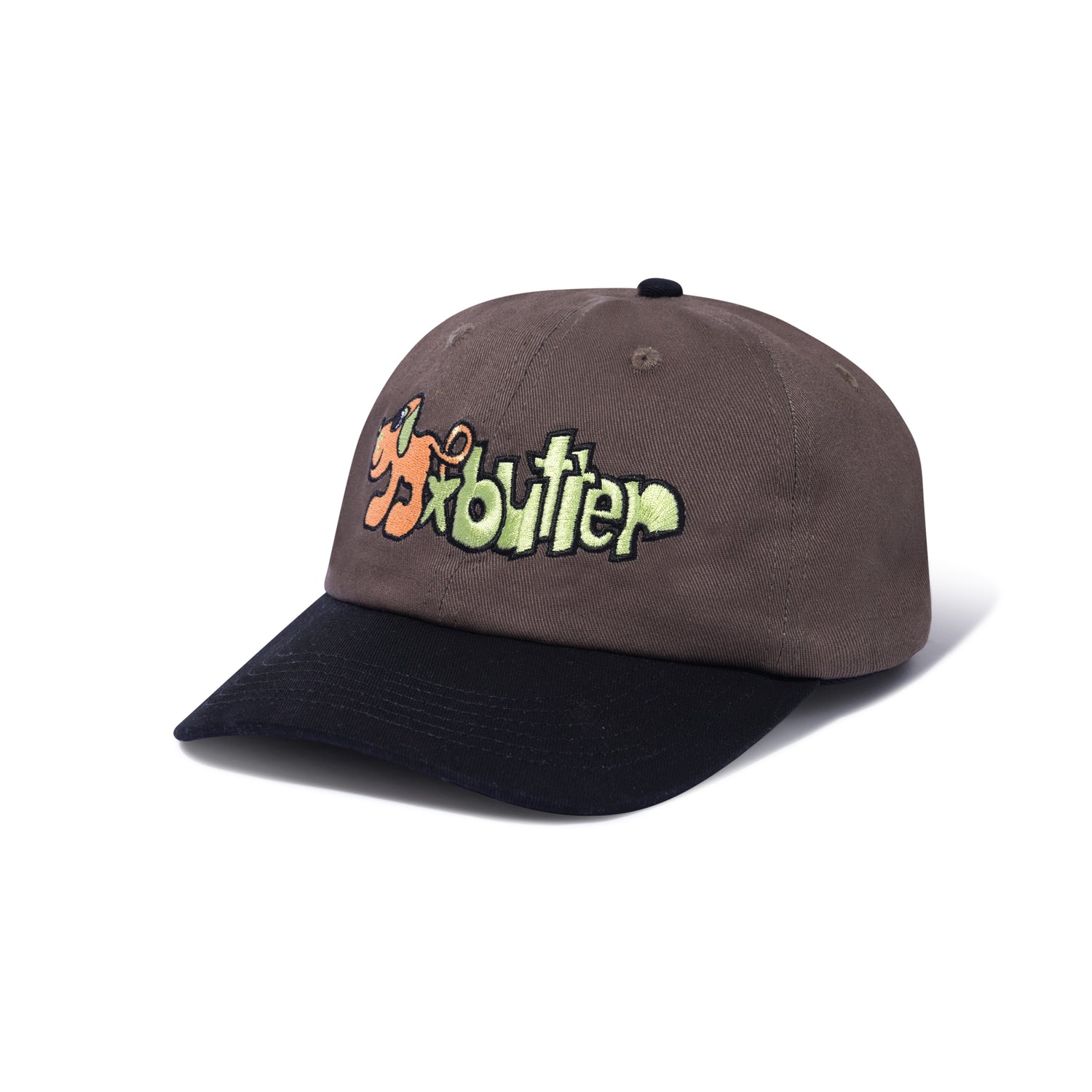 Pooch 6 Panel Cap, Brown / Black