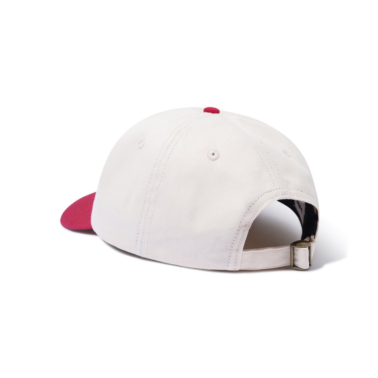 Pooch 6 Panel Cap, Natural / Cherry