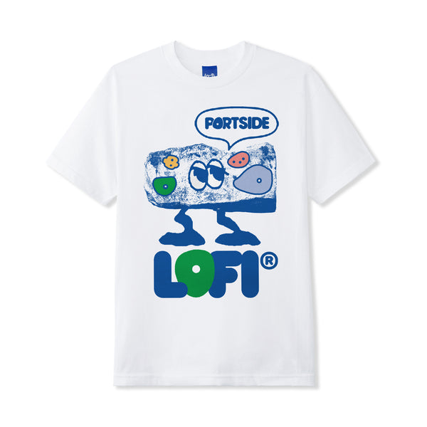 Lo-Fi Portside Tee, White