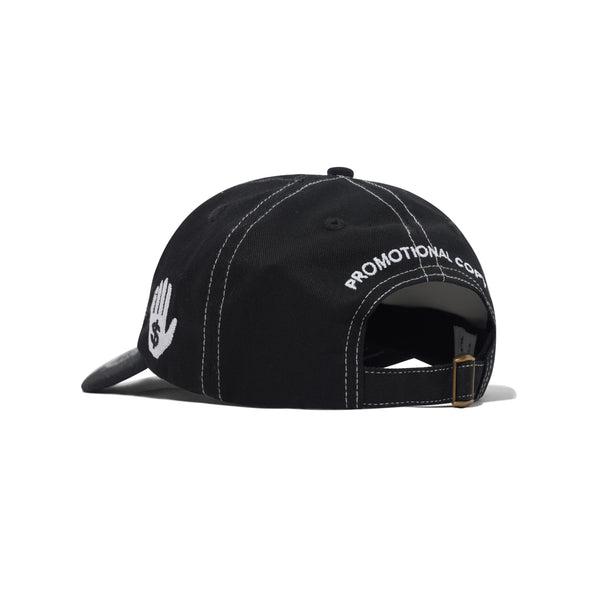 Cash Only Promotional 6 Panel Cap, Black