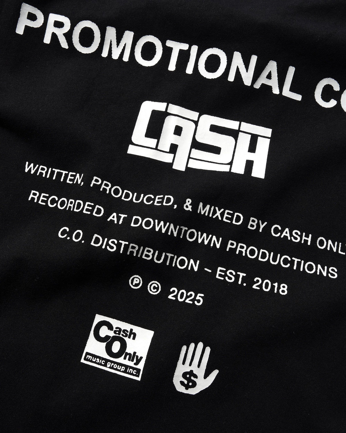 Promotional Tee, Black