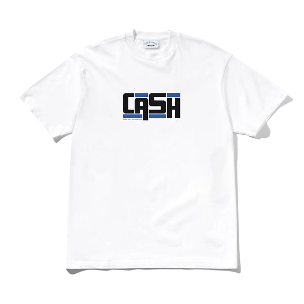 Cash Only Promotional Tee, White