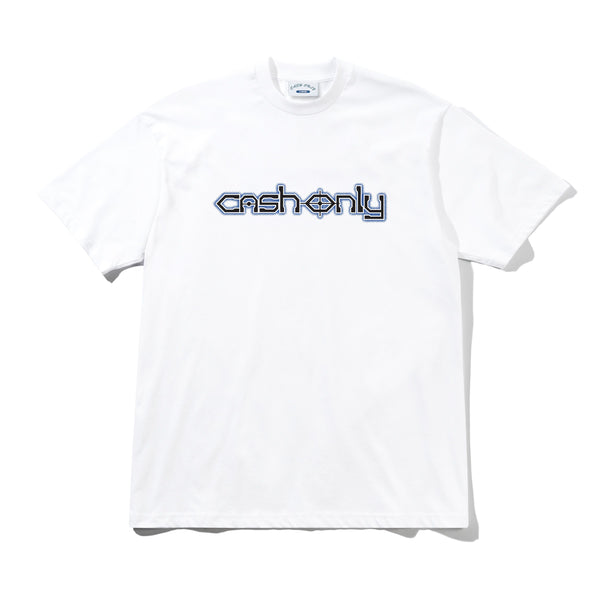 Cash Only Protocol Tee, White