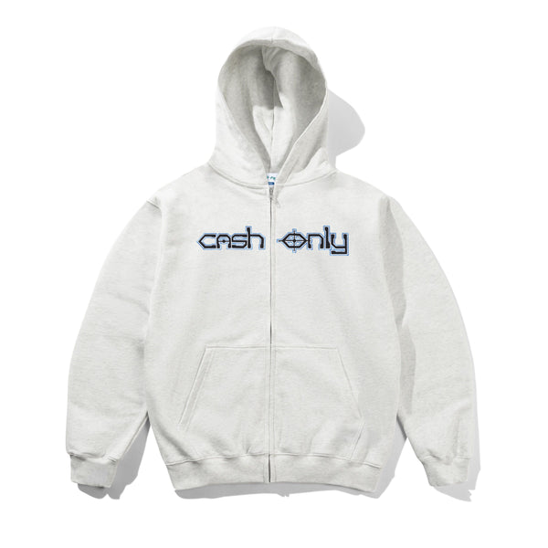 Cash Only Protocol Zip-Thru Hood, Ash