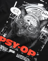 PSY-OP Tee, Black
