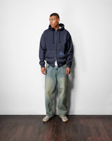 Scorpion Stitch Denim Jeans, Tinted Light Blue