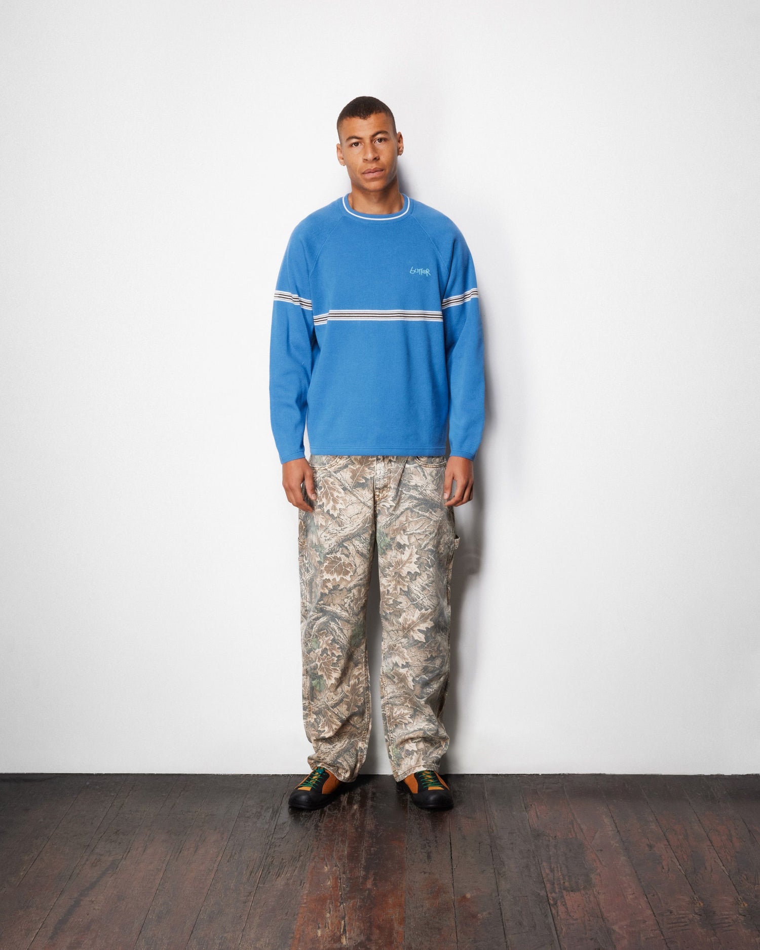 Carpenter Denim Jeans, Forest Camo