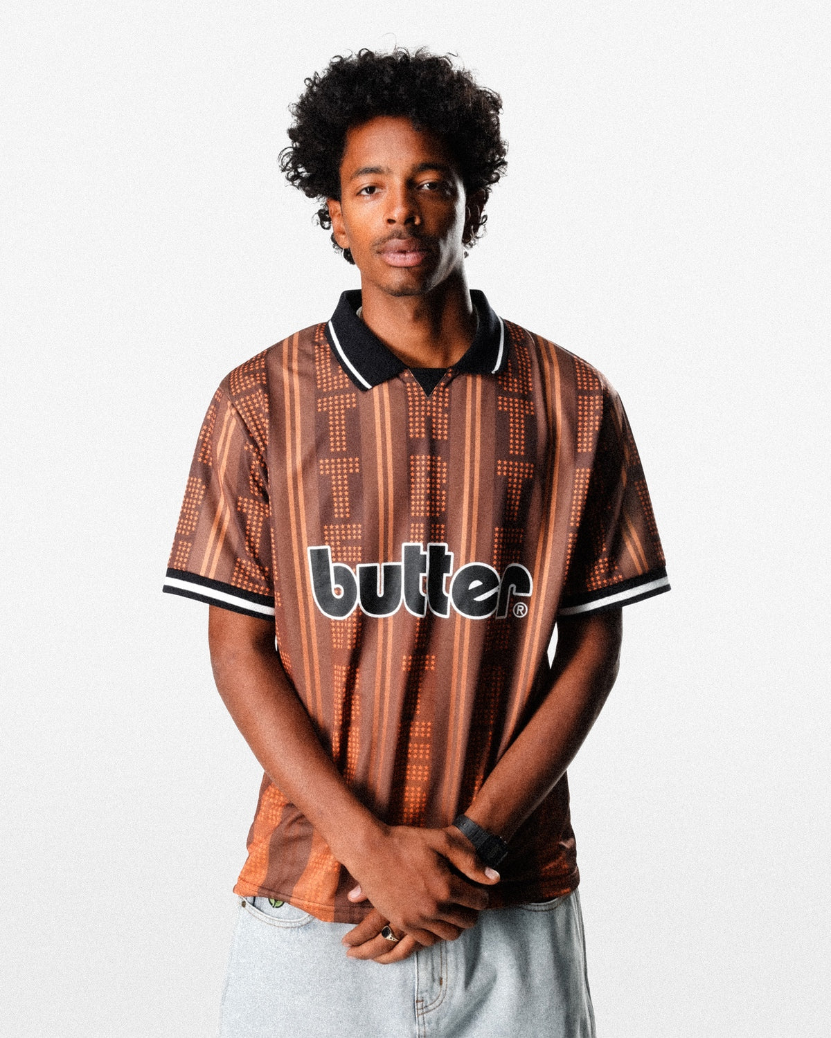 City Jersey, Brown / Orange