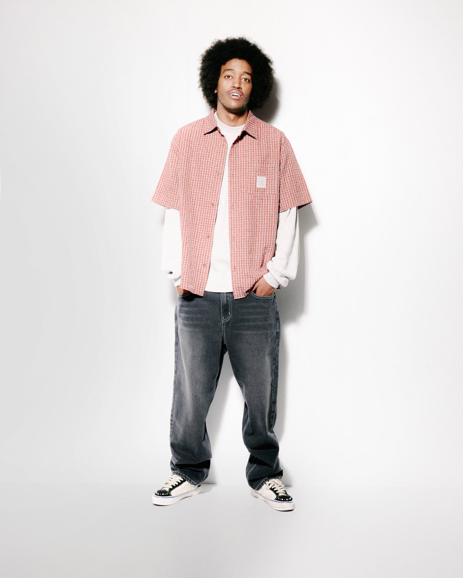 Equipment S/S Shirt, Cherry