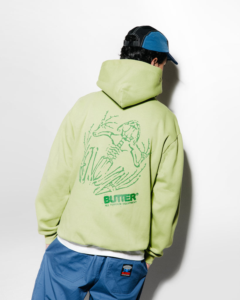 Fossil Pullover Hood, Ash