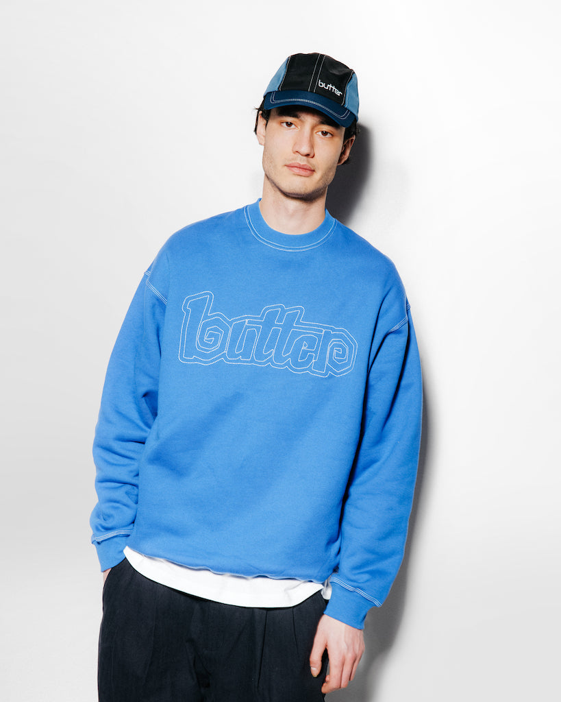 Swirl Crewneck, Black