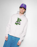 Teddy Bear Zip-Thru Hood, Cement