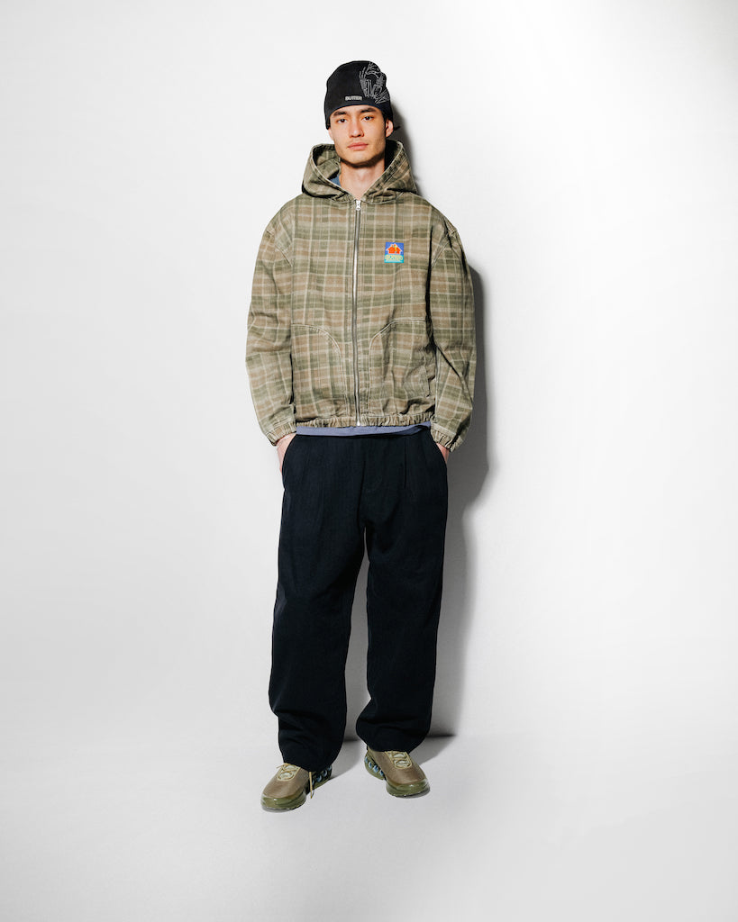 Work Jacket, Washed Plaid