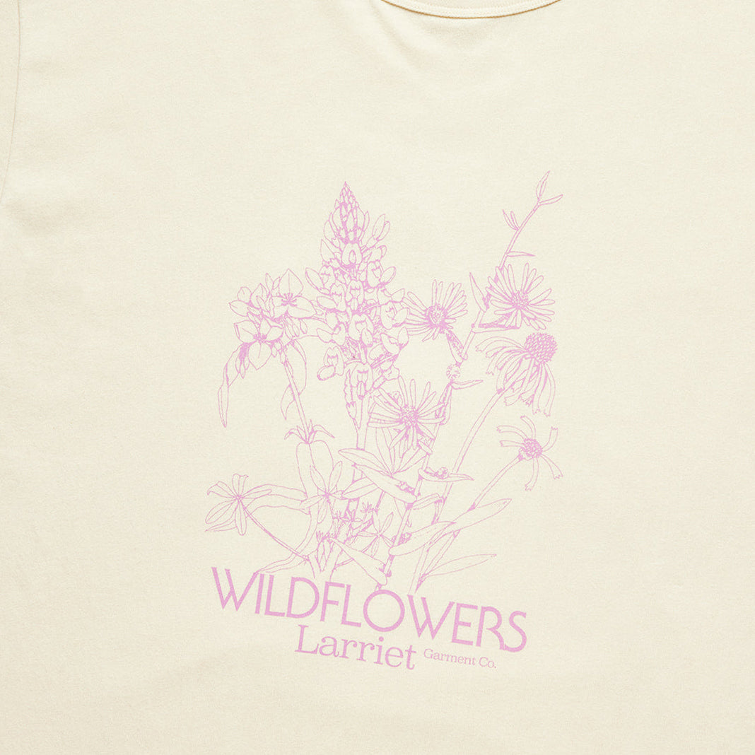 Wildflowers Tee, Natural