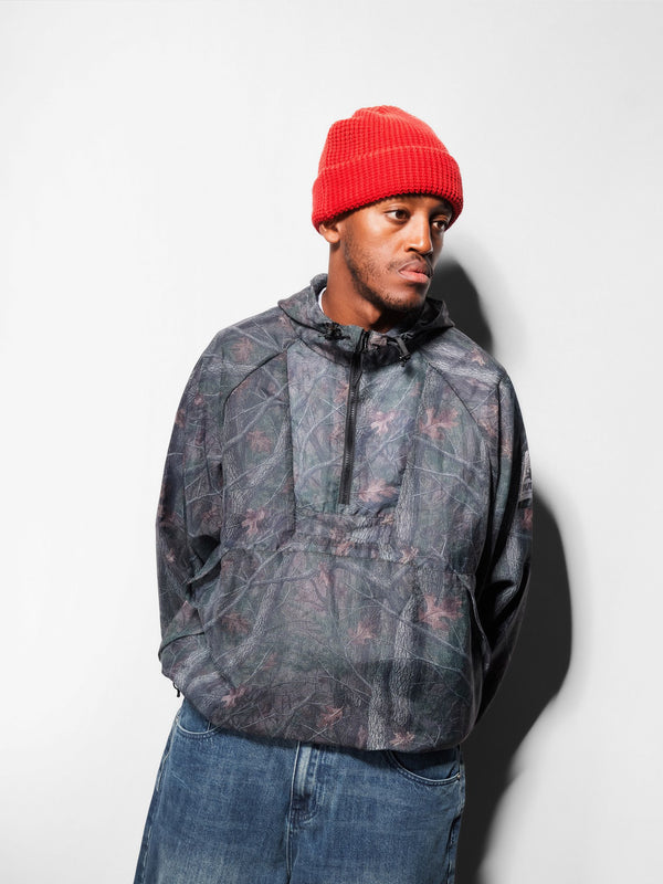 Butter Goods Fine Mesh Anorak, Forest Camo