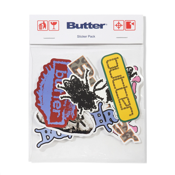Butter Goods Q426-D1 Sticker Pack, Multi
