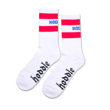 Old English Socks, White