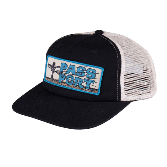 Water Restrictions Workers Trucker Cap, Black