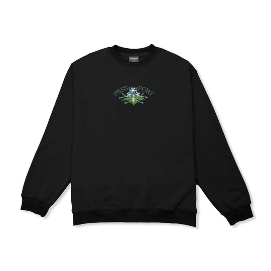 Bloom Organic Crewneck, Black