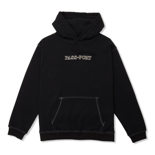 Official Organic Pullover, Black / White