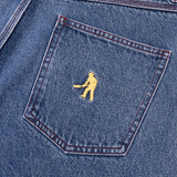 Workers Club Denim Jeans, Dark Washed Indigo