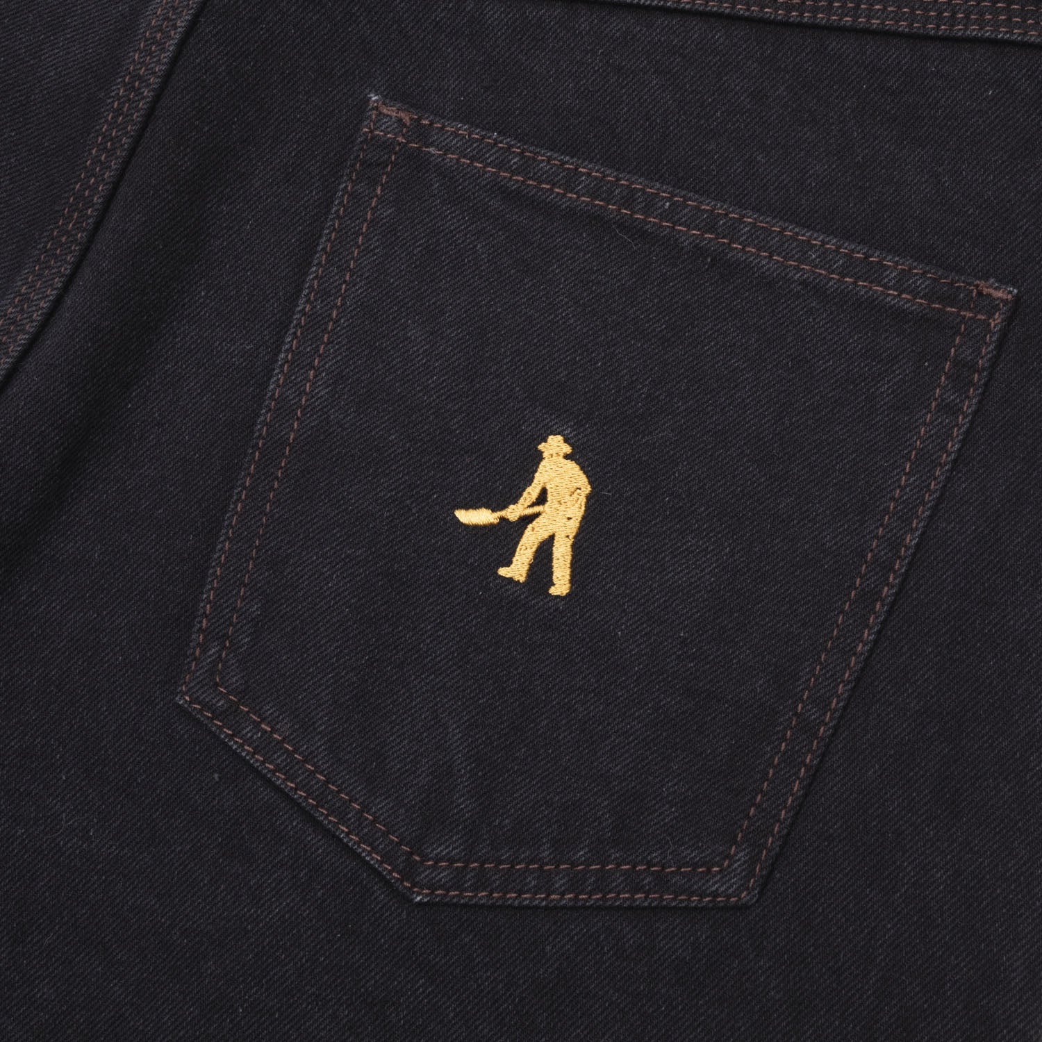 Workers Club Jean, Black Wash