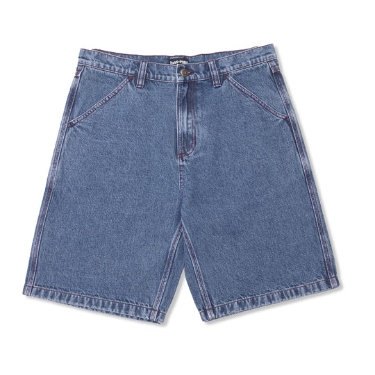 Denim Club Short, Washed Dark Indigo