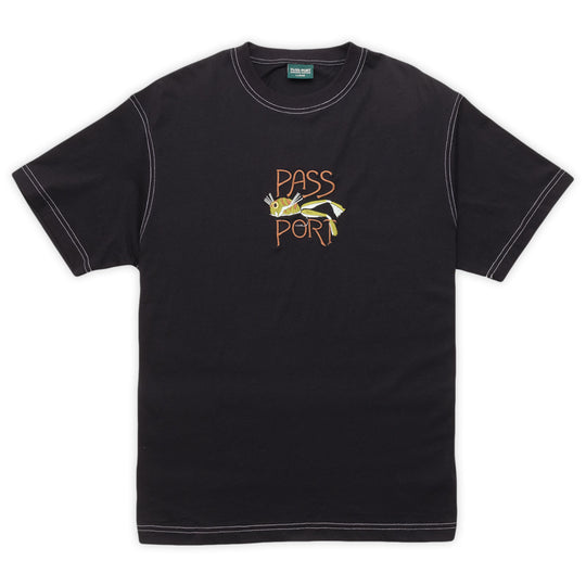 Frog Lure Organic Cotton Tee, Black
