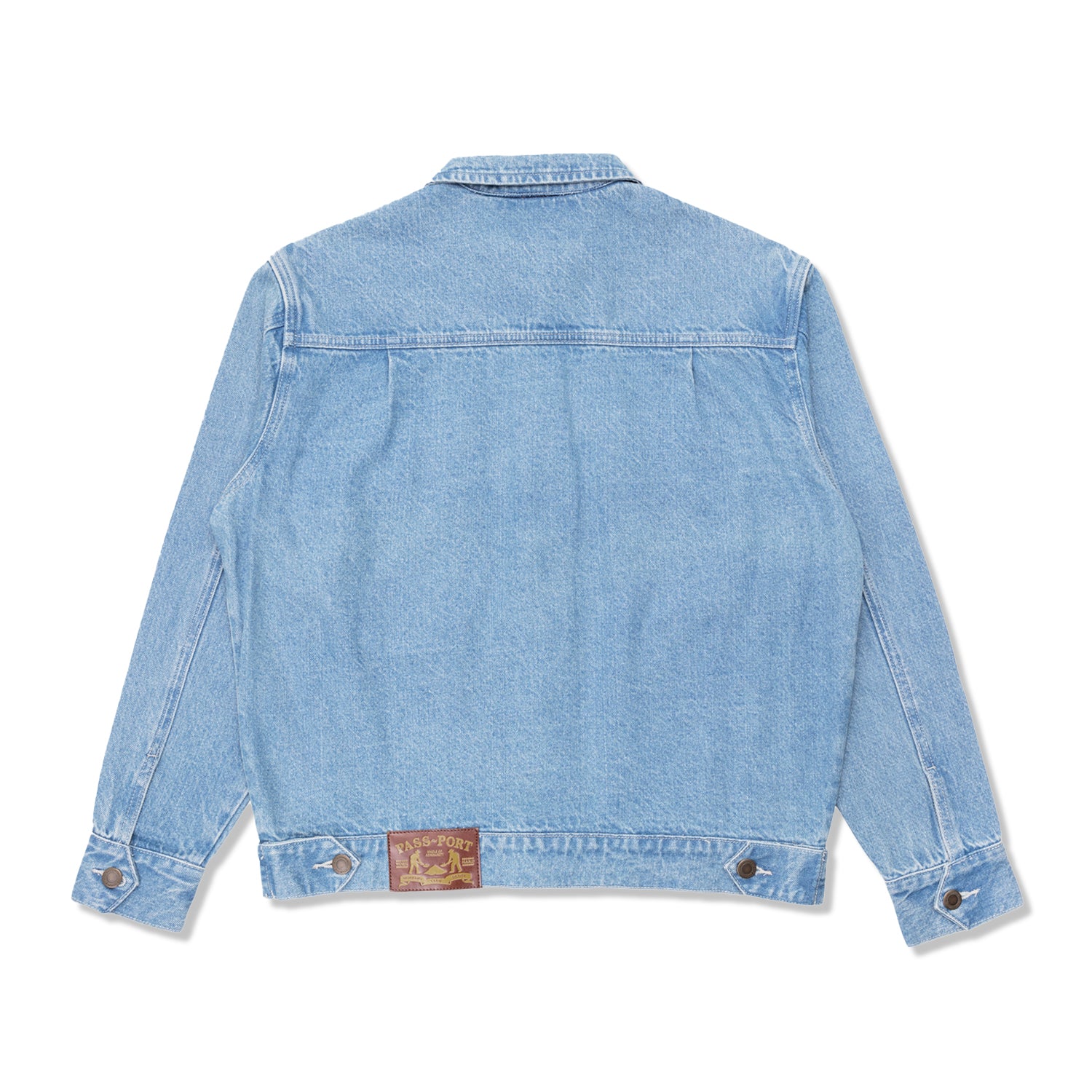 Workers Club Trucker Jacket, Washed Light Indigo