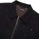 Recycled Denim Packers Jacket, Washed Black