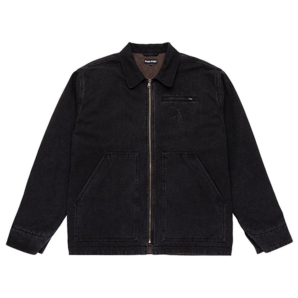 Pass~Port Recycled Denim Packers Jacket, Washed Black