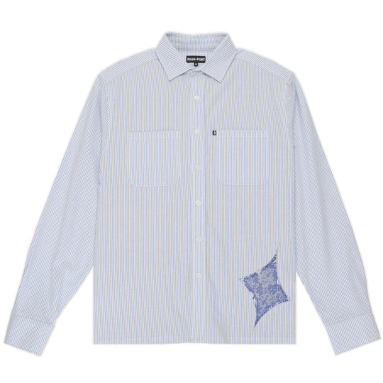 Glint Workers L/S Shirt, Blue