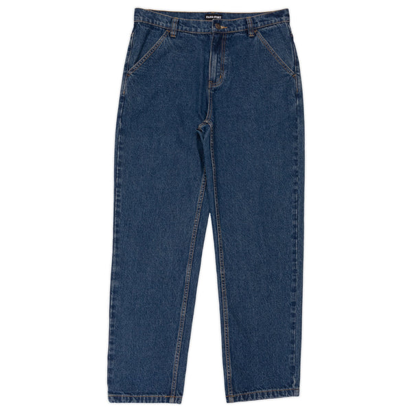 Pass~Port Workers Club Straight Leg Jean, Washed Dark Indigo