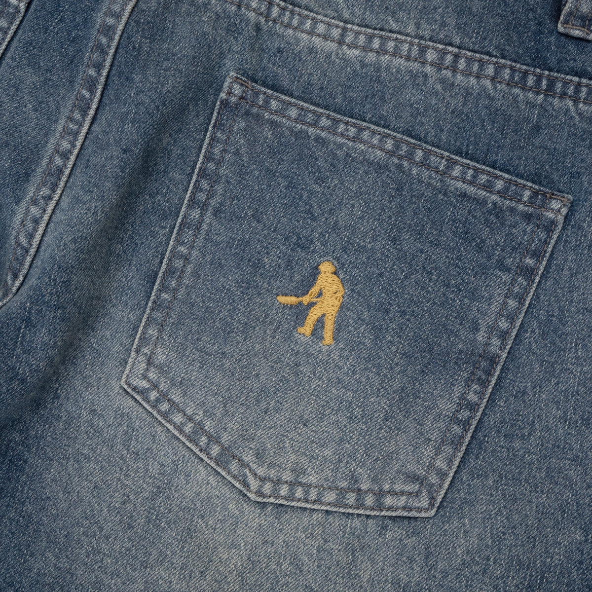 Workers Club Bootcut Jean, Faded Wash Indigo