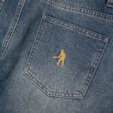 Workers Club Bootcut Jean, Faded Wash Indigo