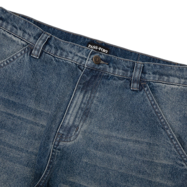 Pass~Port Workers Club Bootcut Jean, Faded Wash Indigo