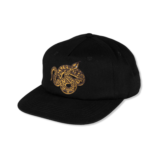 Coiled Workers Cap, Black