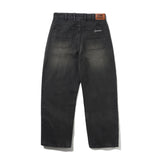 Racer Denim Jeans, Faded Black