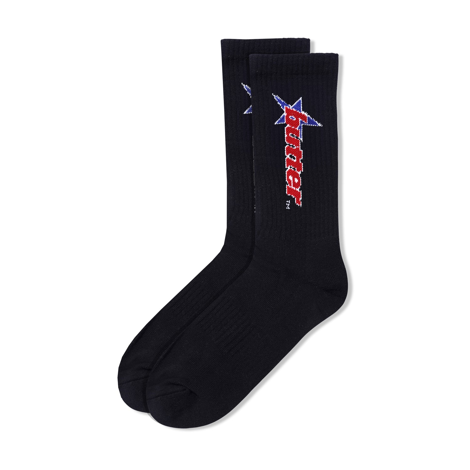 Racer Socks, Black