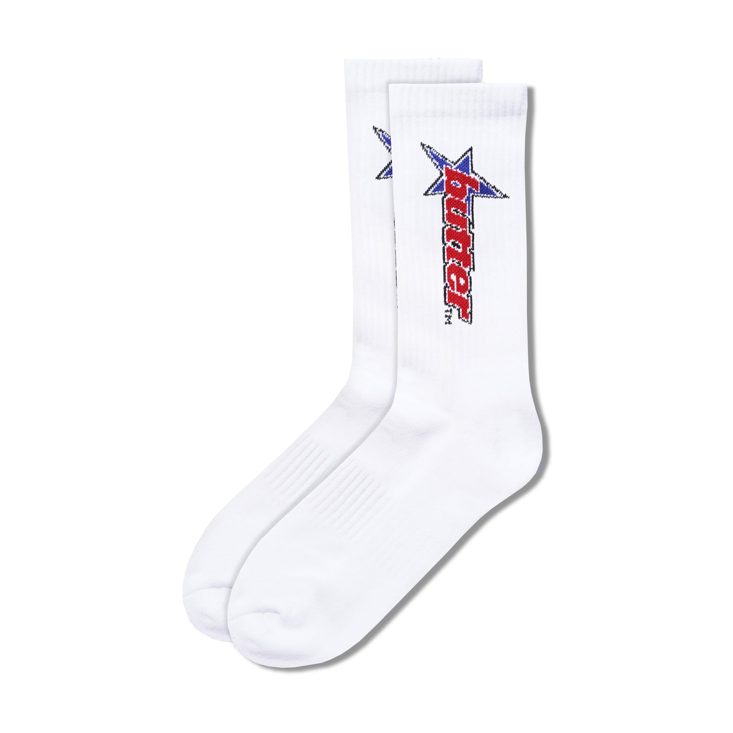 Racer Socks, White