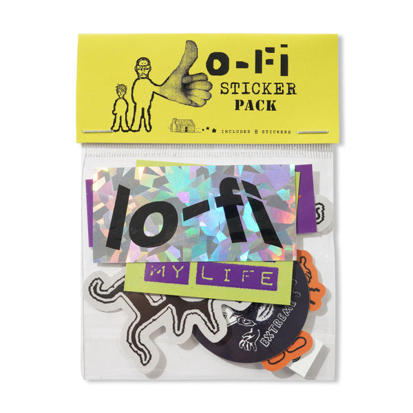 Lo-Fi Heatwave Sticker Pack, Multi