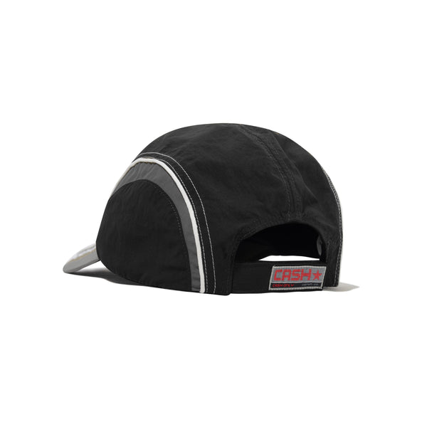 Cash Only Rapid 4 Panel Cap, Black / Grey