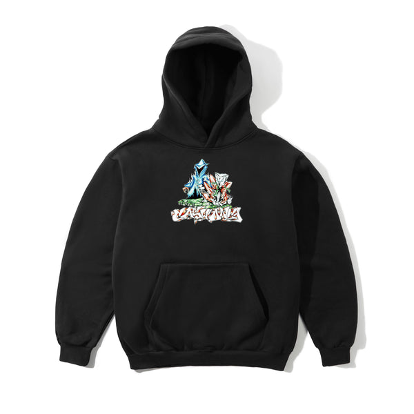 Cash Only Reaper Pullover Hood, Black