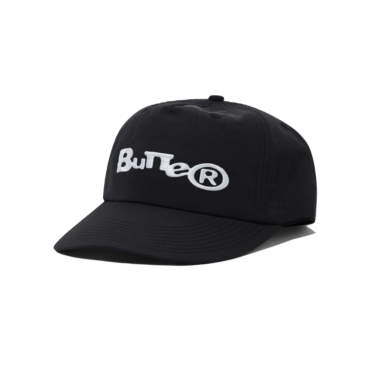 Registered 5 Panel Cap, Black