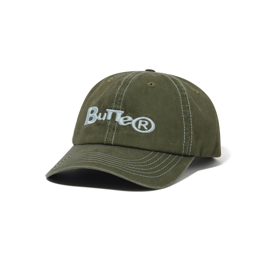 Registered 6 Panel Cap, Washed Army