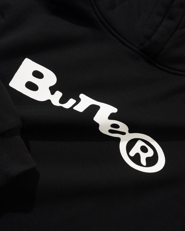 Butter Goods Registered Pullover Hood, Black