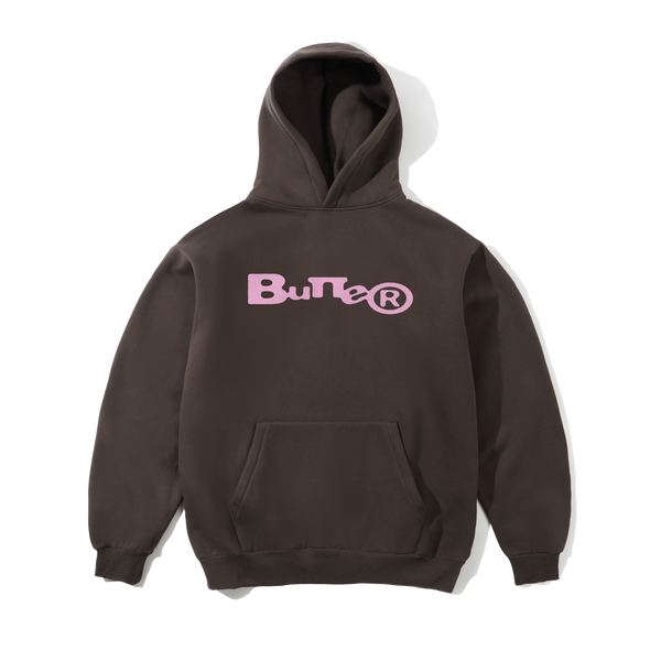 Butter Goods Registered Pullover Hood, Brown