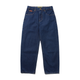 Relaxed Denim Jeans, Dark Indigo